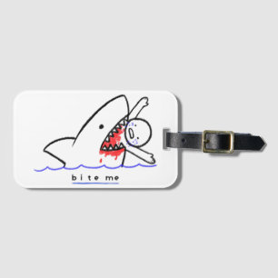 Bite Me Luggage Tag