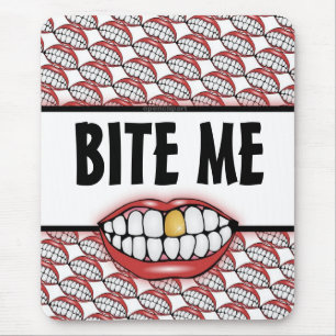 Bite Me Mouse Pad