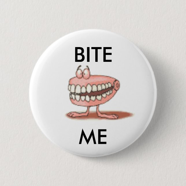 Bite me pin (Front)