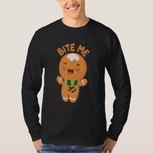 Bite Me Please I'm Sweet Food Gingerbread T-Shirt