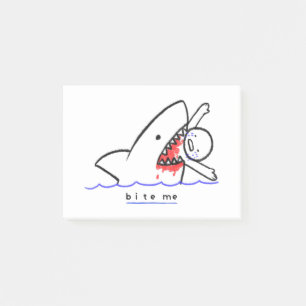 Bite Me Post-it Notes