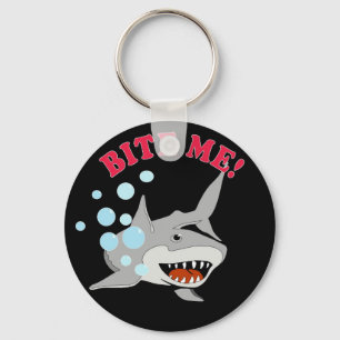 Bite Me Shark Key Ring