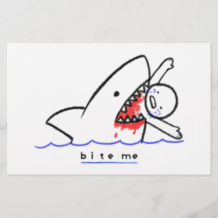 Bite Me Stationery