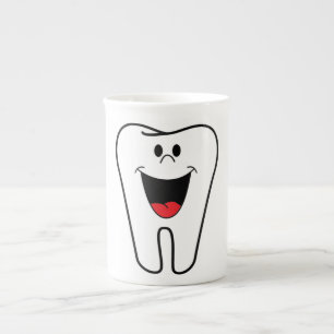 "BITE ME" TOOTH BONE CHINA MUG