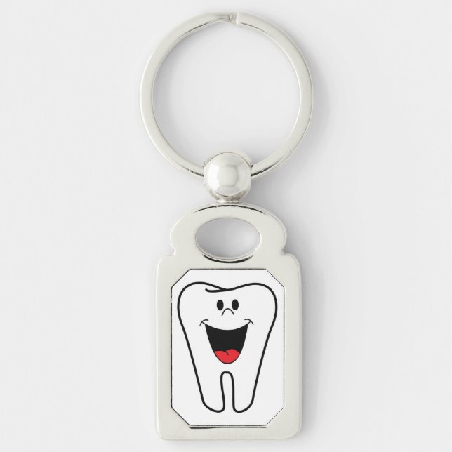 "BITE ME" TOOTH KEY RING (Front)