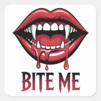 Bite Me Vampire Mouth