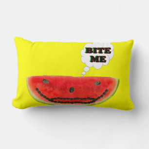 Bite Me Watermelon Pillow