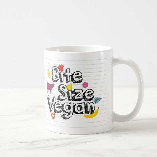 Bite Size Vegan Mug New Logo (Right)