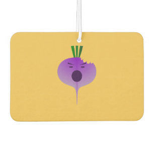 Bite the Angry Turnip by Kenneth Yoncich Car Air Freshener