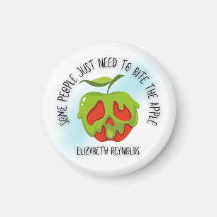 Bite the Apple Shirt Magnet