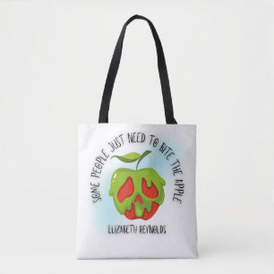 Bite the Apple Tote Bag