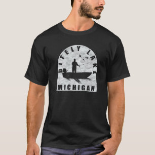 Bitely Lake Fishing Michigan T-Shirt