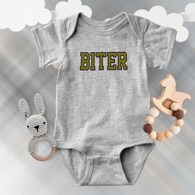 Biter - For the Teething Baby Baby Bodysuit (Creator Uploaded)