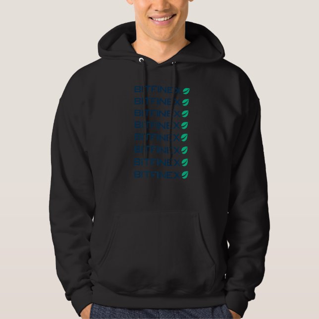 Bitfinex  Bitcoin Ethereum Altcoin Crypto Exchange Hoodie (Front)