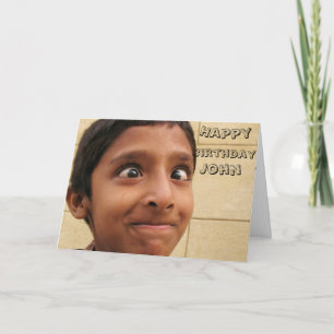 bithday For him guy men  thoughtful special  Card