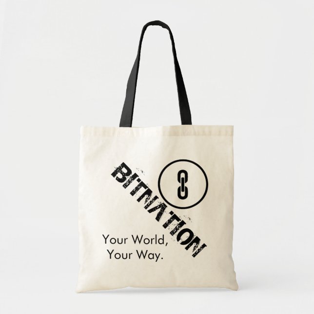 Bitnation tote bag! bag (Front)