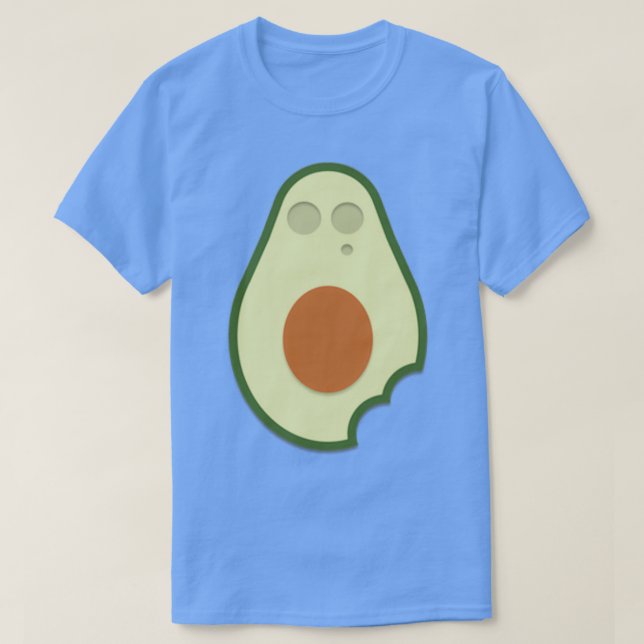 Bitten Avocado T-Shirt (Design Front)