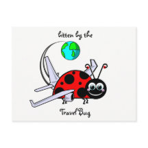 Bitten By The Travel Bug - Ladybug Aeroplane