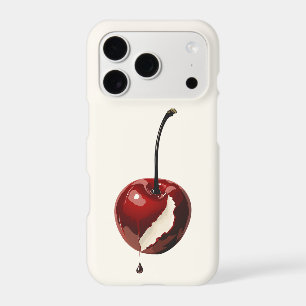 Bitten Cherry iPhone Case   BiteMeCherryCase Signa