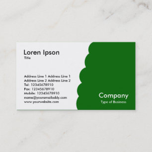 Bitten - Grass Green Business Card