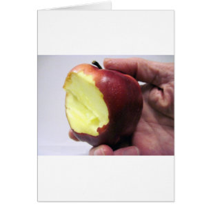 Bitten Red Apple
