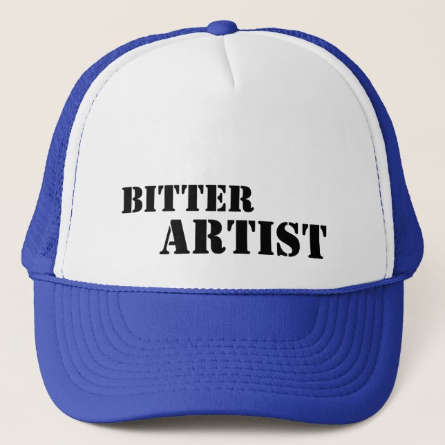 Bitter, Artist. Trucker Hat (Front)