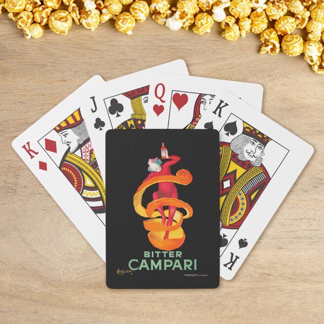 Bitter Campari | Leonetto Cappiello Playing Cards (Creator Uploaded)