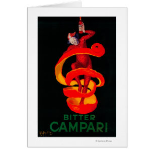 Bitter Campari Vintage PosterEurope