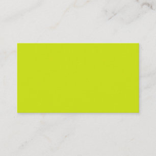 Bitter lemon  (solid color)  business card
