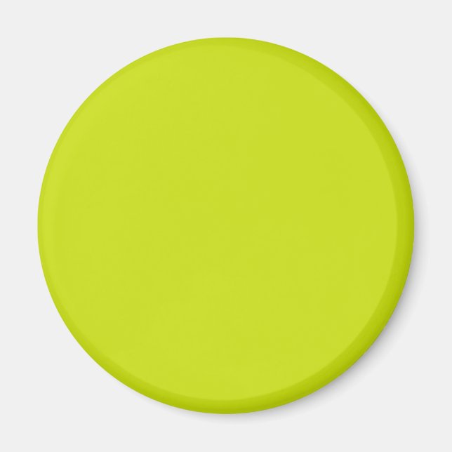 Bitter lemon  (solid colour)  magnet (Front)