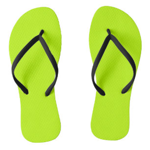 Bitter lime (solid colour)  jandals