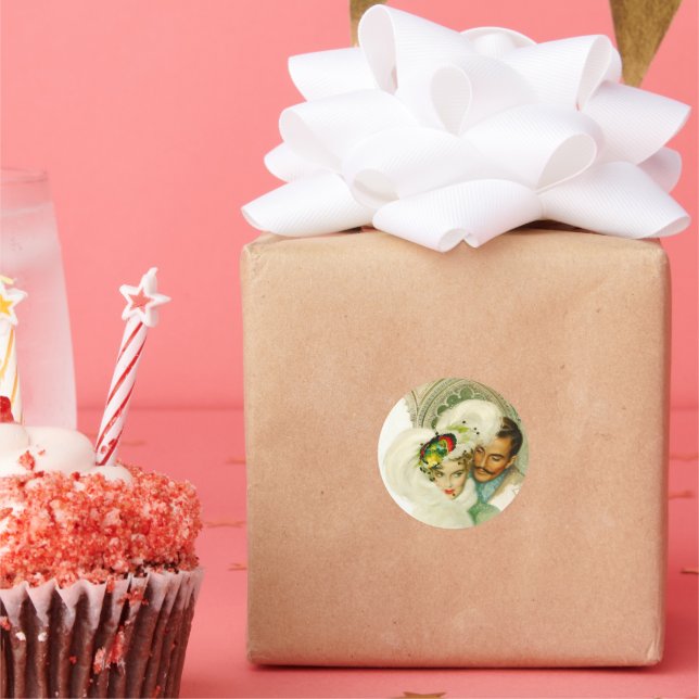 Bitter Romance  Classic Round Sticker (Party)