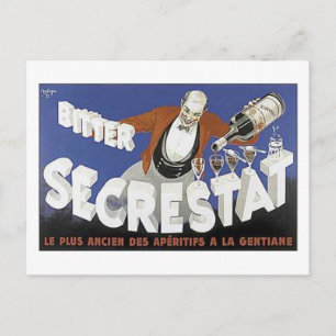 Bitter Secrestat Postcard