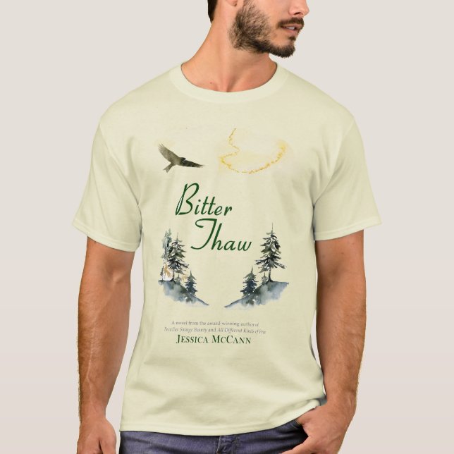 Bitter Thaw book cover t-shirt (Front)