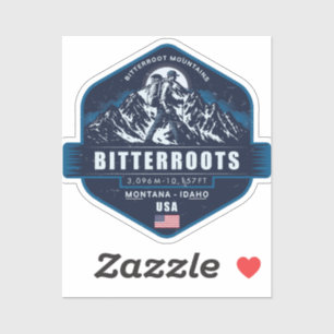 Bitterroot Mountains Hiking Badge