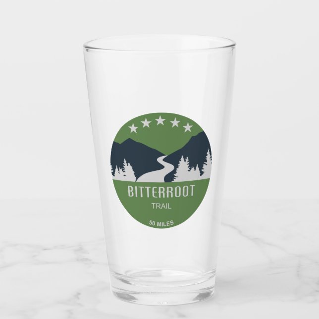 Bitterroot Trail Glass (Front)