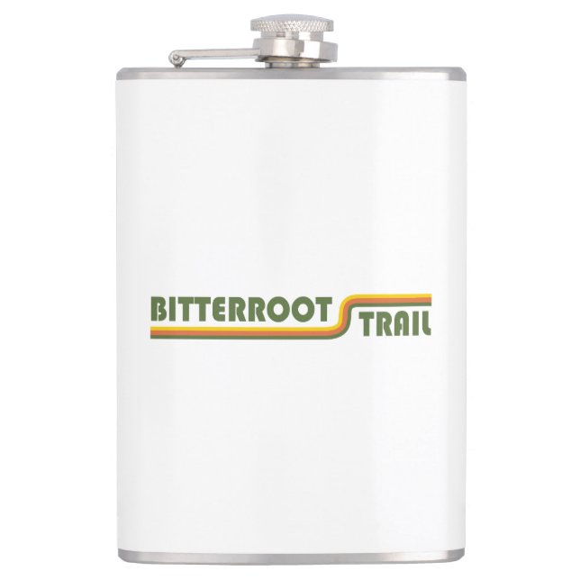 Bitterroot Trail Hip Flask (Front)