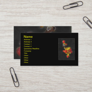 Bittersweet Berries - Autumn Beauty Business Card