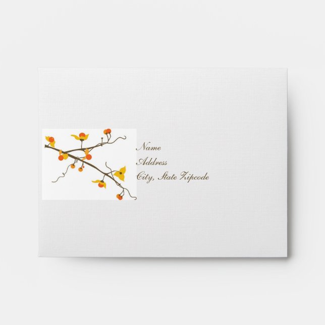 Bittersweet RSVP Envelope (Front)