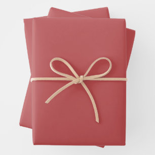 Bittersweet Shimmer (solid color)  Wrapping Paper Sheet