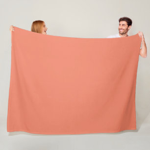 Bittersweet  Solid Plain Colour Fleece Blanket