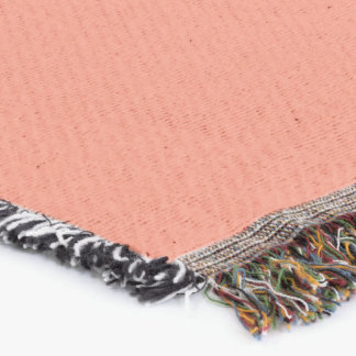 Bittersweet  Solid Plain Colour Throw Blanket