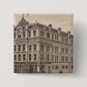 Bitting Brothers in Kansas 15 Cm Square Badge