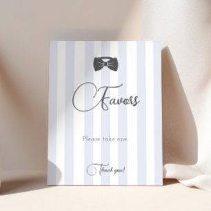 Bitty Bow Oh Boy Baby Shower Favors Poster