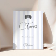 Bitty Bow Oh Boy Baby Shower Favours