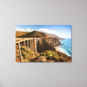 Bixby Bridge, Big Sur, California, USA Canvas Print