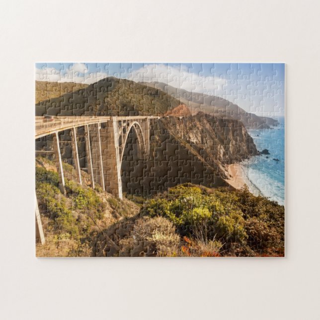 Bixby Bridge, Big Sur, California, USA Jigsaw Puzzle (Horizontal)