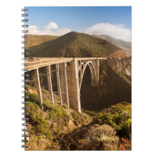 Bixby Bridge, Big Sur, California, USA Spiral Notebook