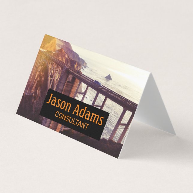 Bixby bridge business card (Front)