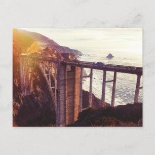 Bixby bridge postcard